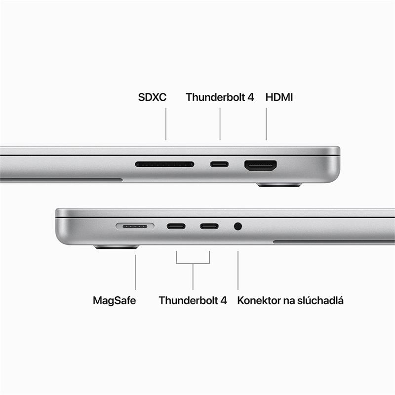 MacBook Pro 16" Apple M3 Max 14C CPU 30C GPU 36GB 1TB Strieborný SK