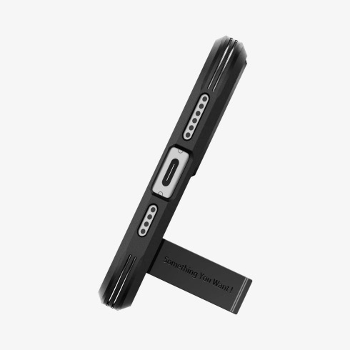 Spigen kryt Tough Armor Magsafe pre iPhone 15 - Black