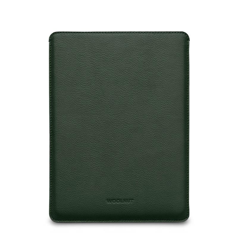 Woolnut Leather Sleeve for Macbook Pro/Air 13 - Green