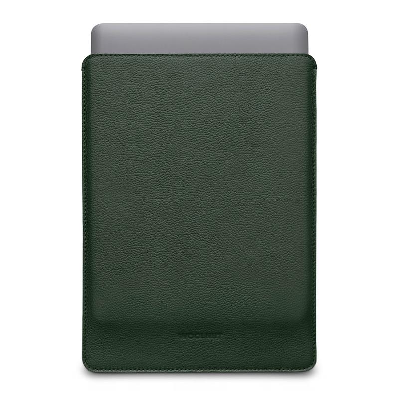 Woolnut Leather Sleeve for Macbook Pro/Air 13 - Green