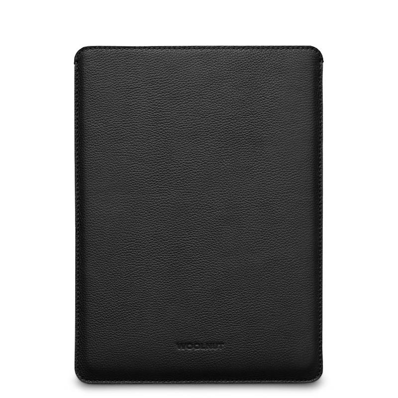 Woolnut Leather Sleeve for Macbook Pro 14 - Black