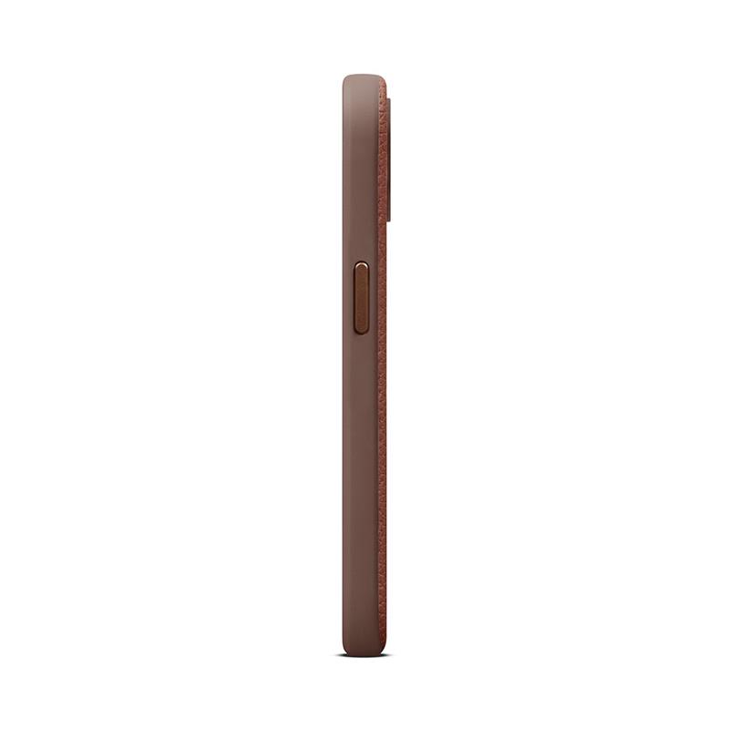 Woolnut Leather Case for iPhone 15 - Cognac