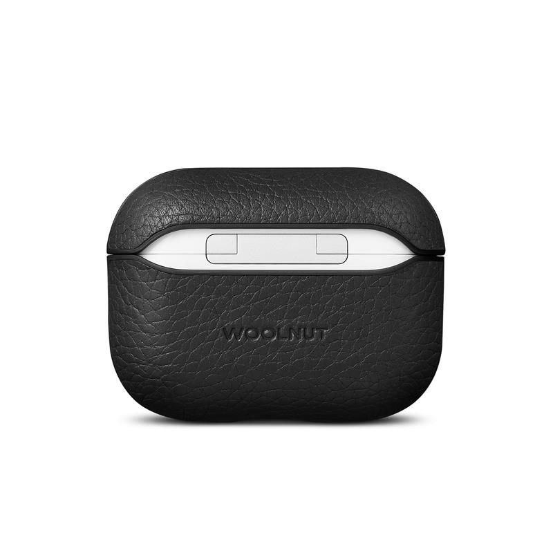 Woolnut Leather Case pro AirPods Pro (2nd gen) Black
