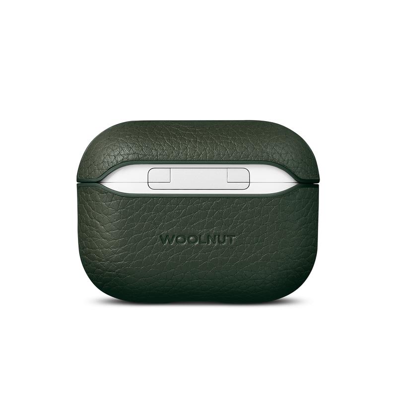 Woolnut Leather Case for AirPods Pro (2nd gen) Green