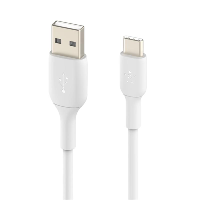 Belkin kábel Boost Charge USB-A to USB-C 2m - White