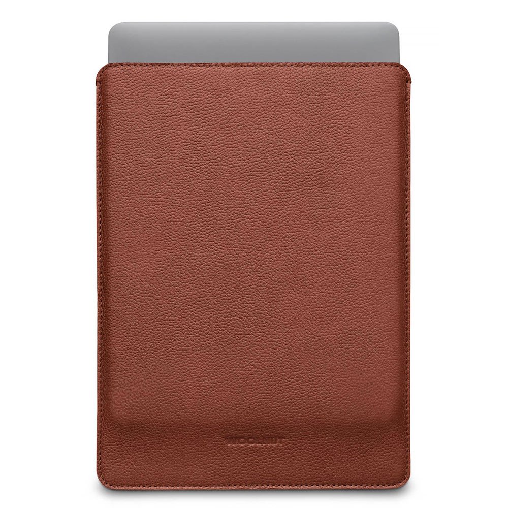 Woolnut Leather Sleeve for Macbook Pro 14 - Cognac