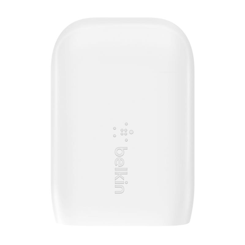 Belkin 37W PD Dual AC nabíjačka 25W USB-C & 12W USB-A - White