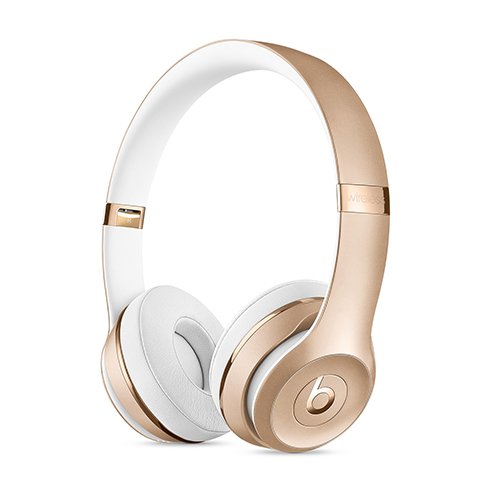 Beats Solo3 Wireless On-Ear Headphones - Gold slúchadlá *Renovovaný*
