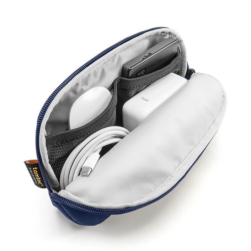 Tomtoc puzdro Recycled Sleeve with Pouch pre Macbook Pro 16" M1/M2/M3/M4 - Navy Blue