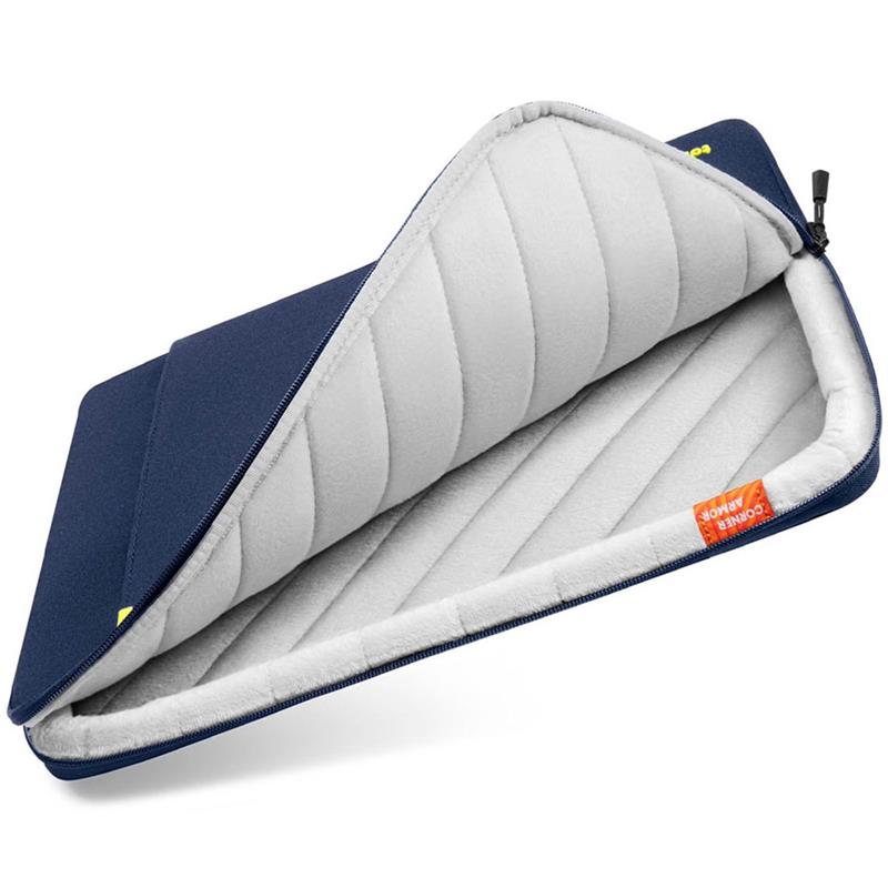 Tomtoc puzdro Recycled Sleeve with Pouch pre Macbook Pro 16" M1/M2/M3/M4 - Navy Blue