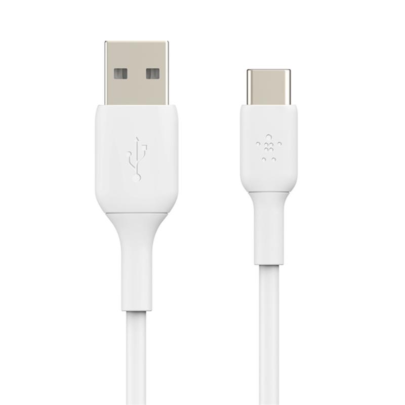 Belkin kábel Boost Charge USB-A to USB-C 15cm - White