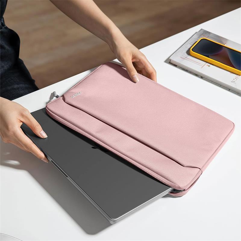 Tomtoc puzdro Light Sleeve pre Macbook Pro 14" M1/M2/M3/M4 - Pink