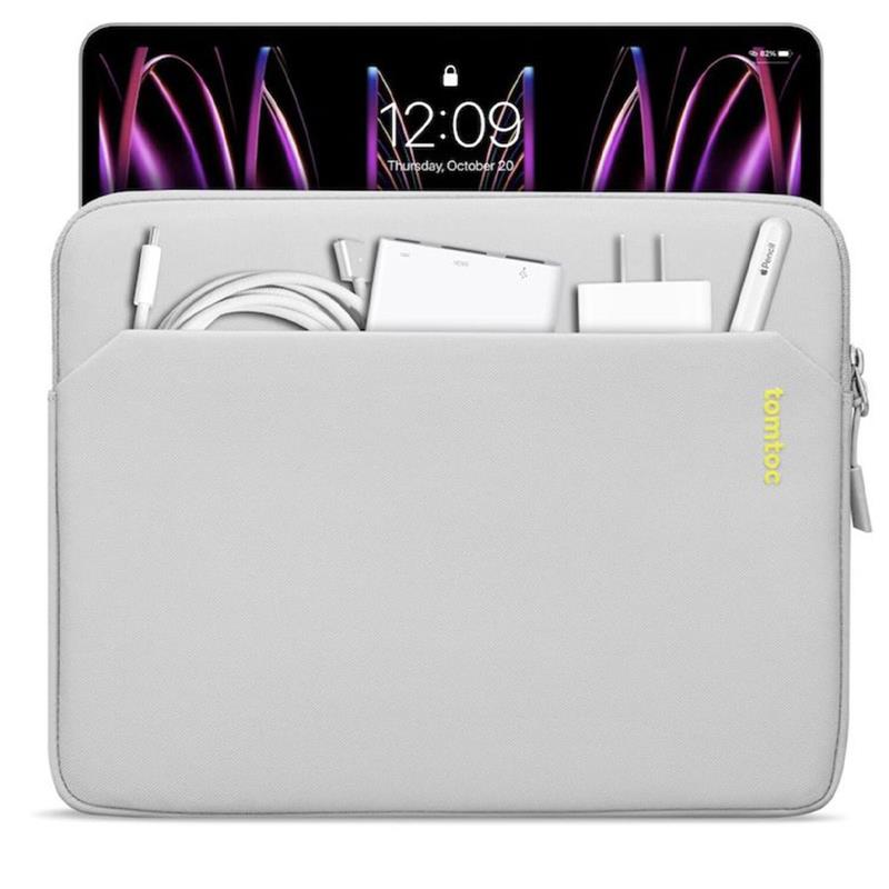 Tomtoc puzdro Light Sleeve pre iPad Pro 11"/Air 11"/10.9"/10.2" - Light Gray