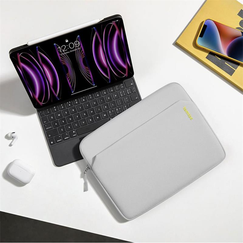 Tomtoc puzdro Light Sleeve pre iPad Pro 11"/Air 11"/10.9"/10.2" - Light Gray