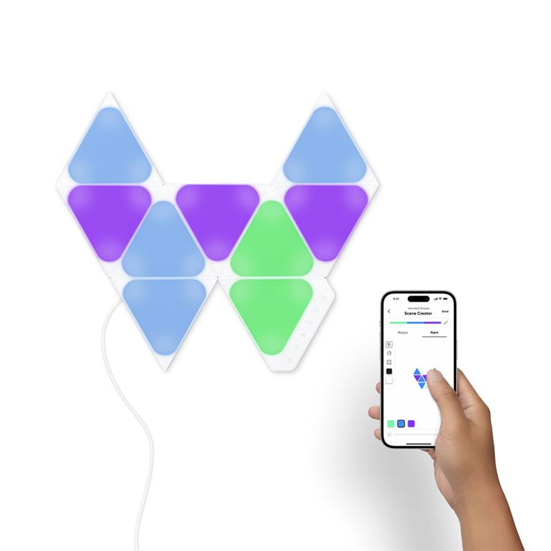 Nanoleaf Shapes Triangles Mini Starter Kit 9 pack