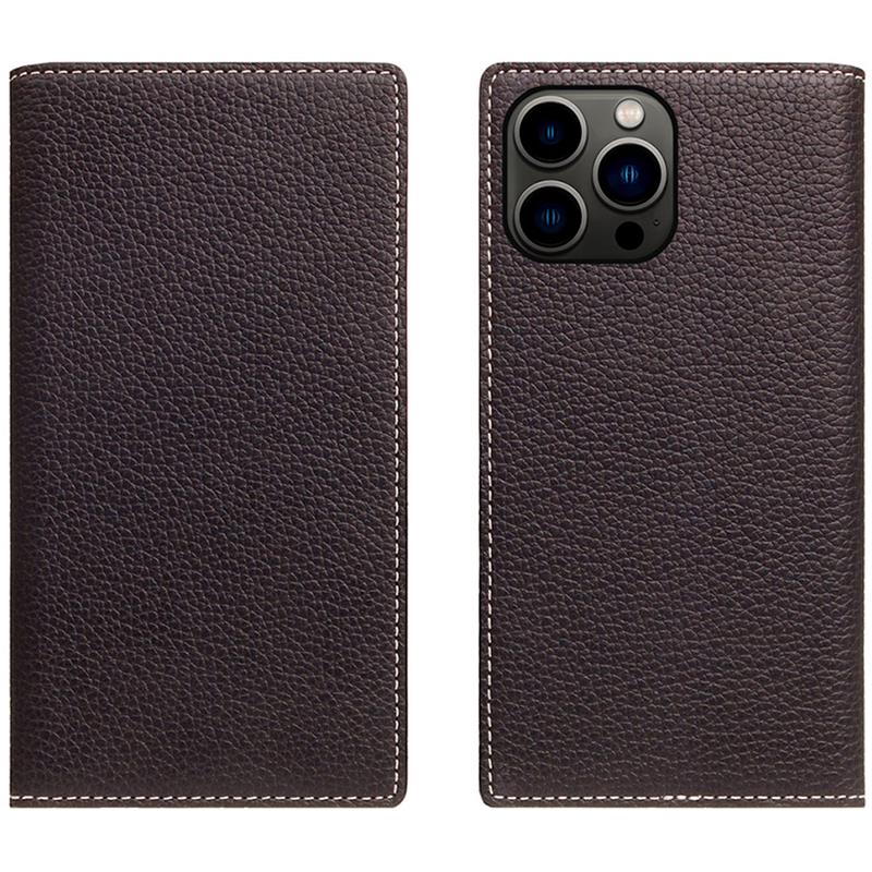 SLG Design puzdro D8 Magsafe Full Grain Leather pre iPhone 15 Pro Max - Brown