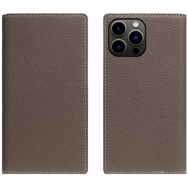 SLG Design puzdro D8 Magsafe Full Grain Leather pre iPhone 15 Pro Max - Etoff Cream