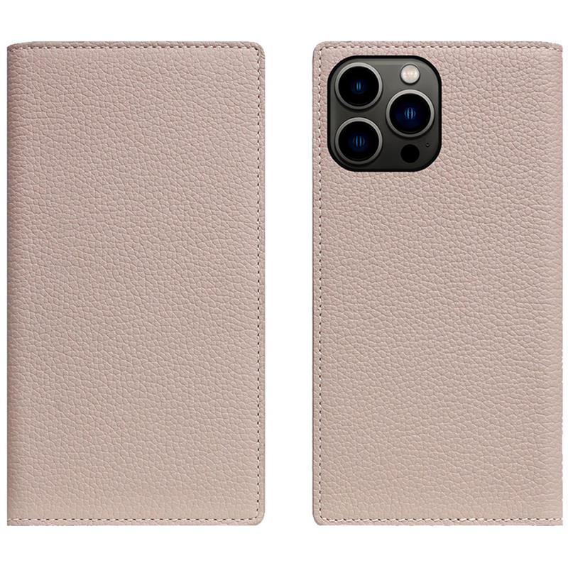 SLG Design puzdro D8 Magsafe Full Grain Leather pre iPhone 15 Pro Max - Light Cream