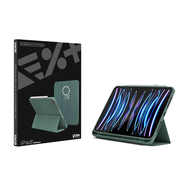 Next One puzdro Rollcase pre iPad Pro 11" 2020/2021/2022 - Leaf Green