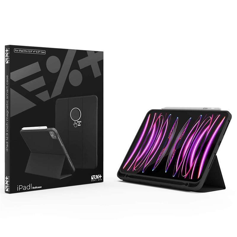 Next One puzdro Rollcase pre iPad Pro 12.9" 2020/2021/2022 - Black