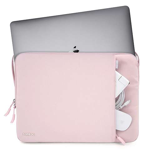 Tomtoc puzdro 360 Protective Sleeve pre Macbook Air 13" M1/M2/M3/M4 - Baby Pink