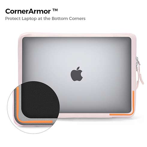 Tomtoc puzdro 360 Protective Sleeve pre Macbook Air 13" M1/M2/M3/M4 - Baby Pink
