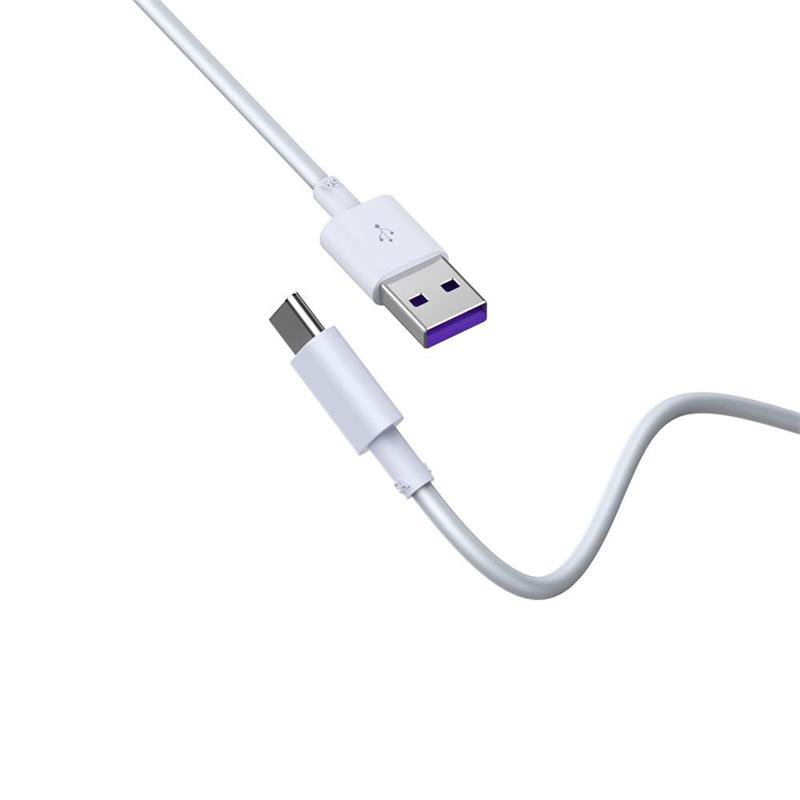 Devia kábel USB-A to USB-C Super Charge Cable 5A 1.5m - White