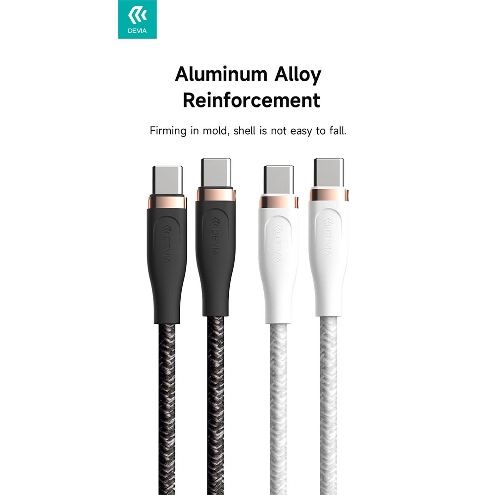Devia kabel USB-C do USB-C Star Series Cable 1.5m - White