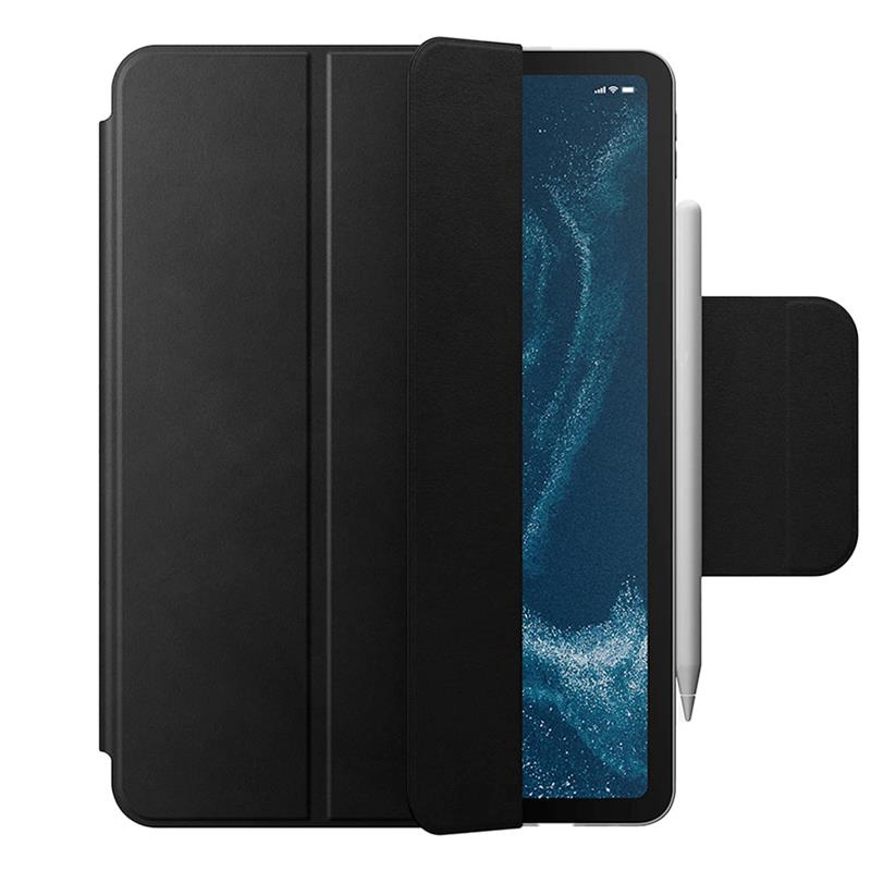 Nomad puzdro Leather Folio Plus pre iPad Pro 12.9"/Air 13" M2/M3 - Black