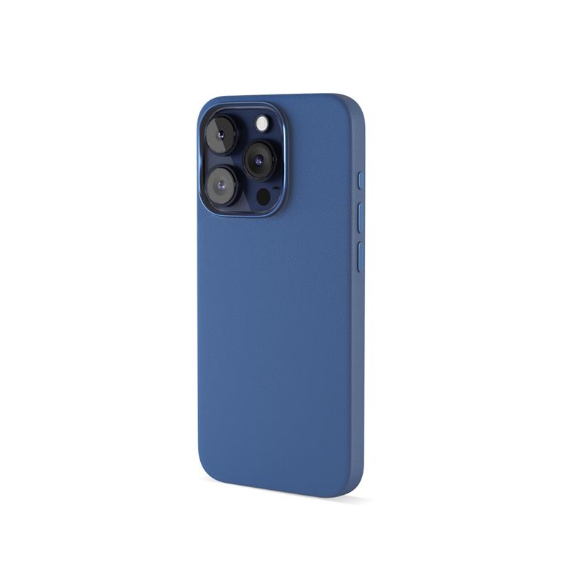 Epico Mag+ Leather Case iPhone 15 Pro Max - modrá