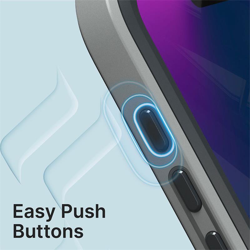 Catalyst kryt Total Protection Case pre iPhone 15 Pro Max - Titanium Gray