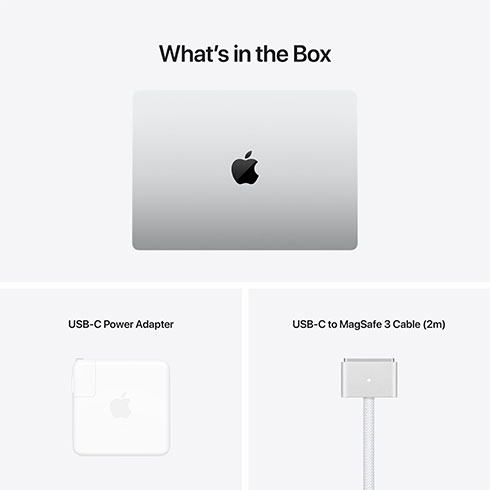 MacBook Pro 14" Apple M1 Pro 10C CPU 16C GPU 16GB 1TB Strieborný SK *Renovovaný*