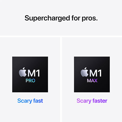 MacBook Pro 14" Apple M1 Pro 10C CPU 16C GPU 16GB 1TB Strieborný SK *Renovovaný*