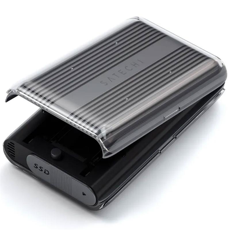 Satechi USB4 NVMe SSD Pro Enclosure - Space Gray Aluminium