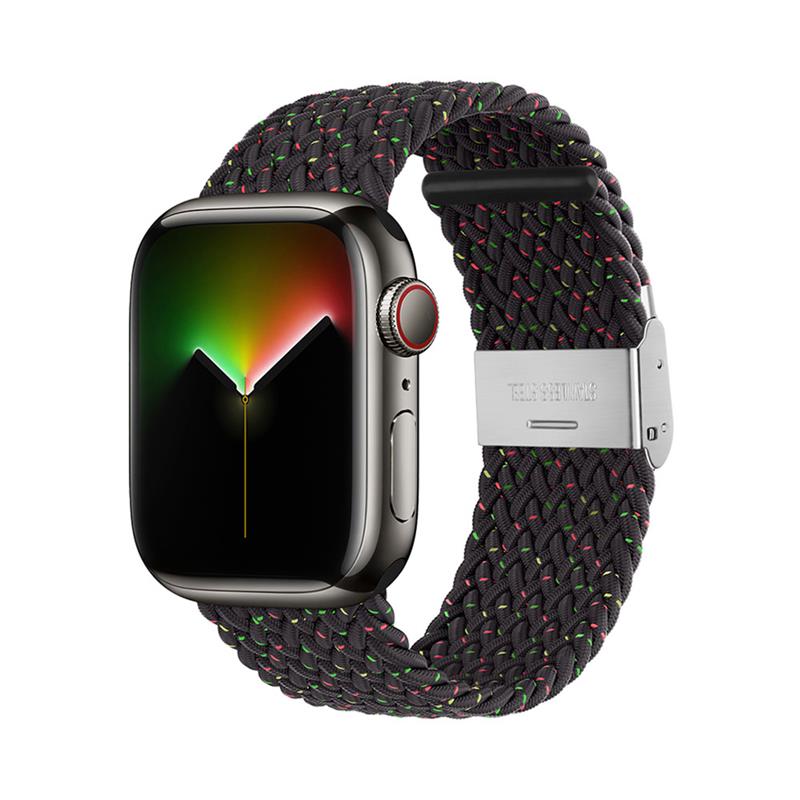 Devia remienok Deluxe Series Sport4 Nylon Braided Adjustable Band 40/41/42mm - Black