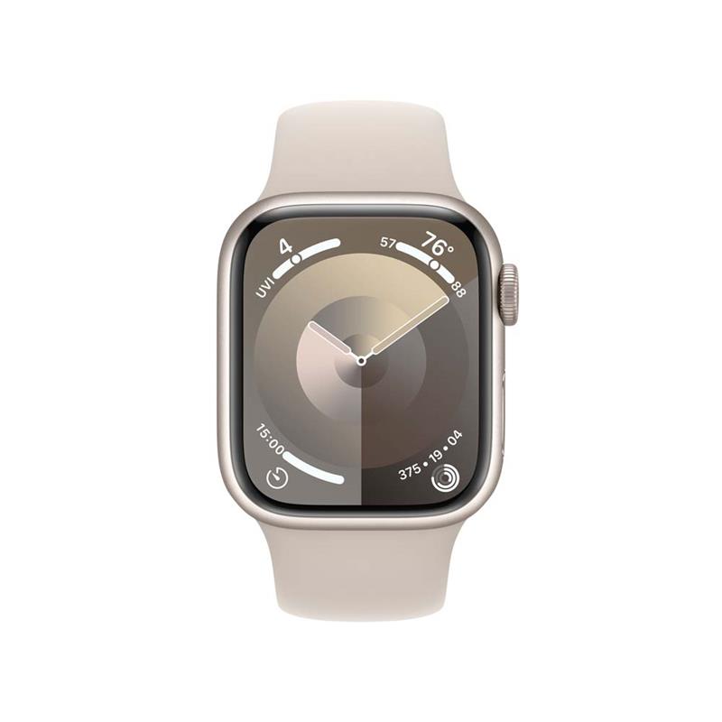 Apple Watch Series 9 GPS 41mm Starlight Aluminium Case with Starlight Sport Band-M/L *rozbaleno*