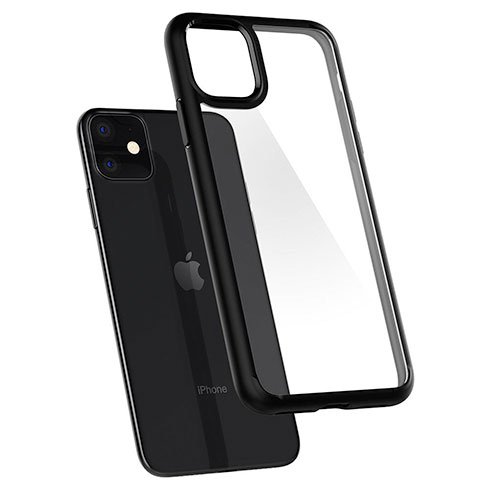 Spigen kryt Ultra Hybrid pre iPhone 11 - Matte Black