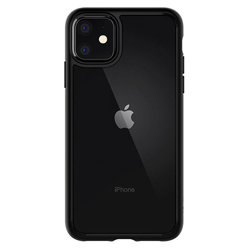 Spigen kryt Ultra Hybrid pre iPhone 11 - Matte Black