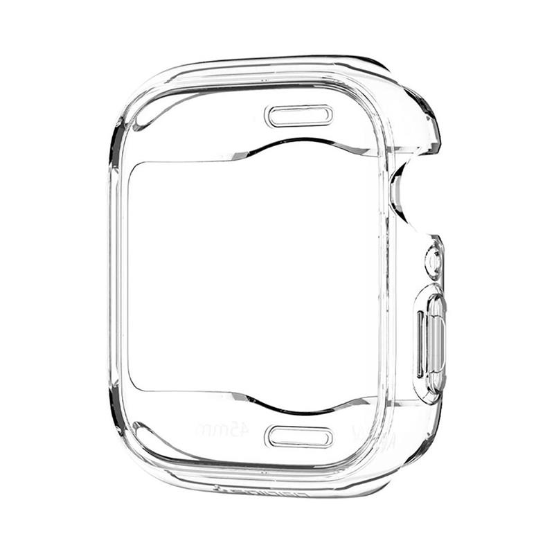Spigen kryt Ultra Hybrid pre Apple Watch 7/8/9 41mm - Crystal Clear
