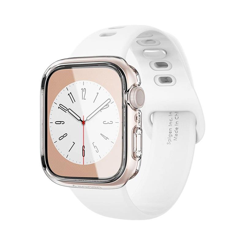 Spigen kryt Ultra Hybrid pre Apple Watch 7/8/9 41mm - Crystal Clear