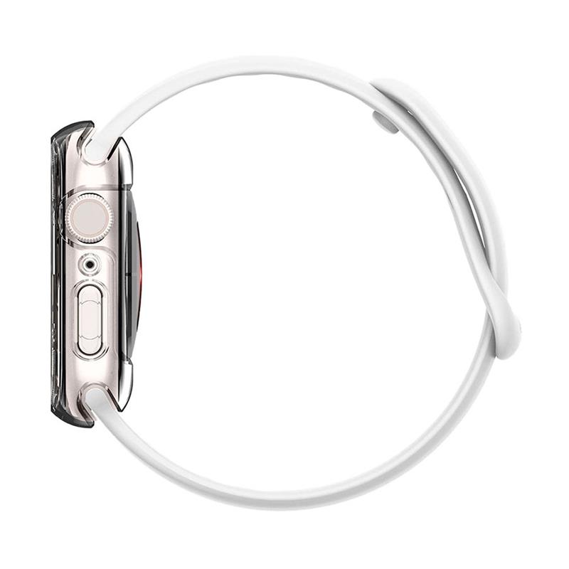 Spigen kryt Ultra Hybrid pre Apple Watch 7/8/9 41mm - Crystal Clear