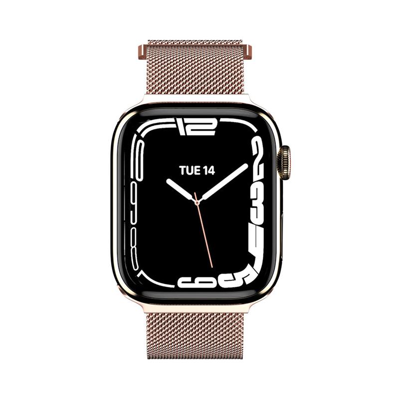 SwitchEasy remienok Mesh Stainless Steel pre Apple Watch 40/41/42mm - Rose Gold