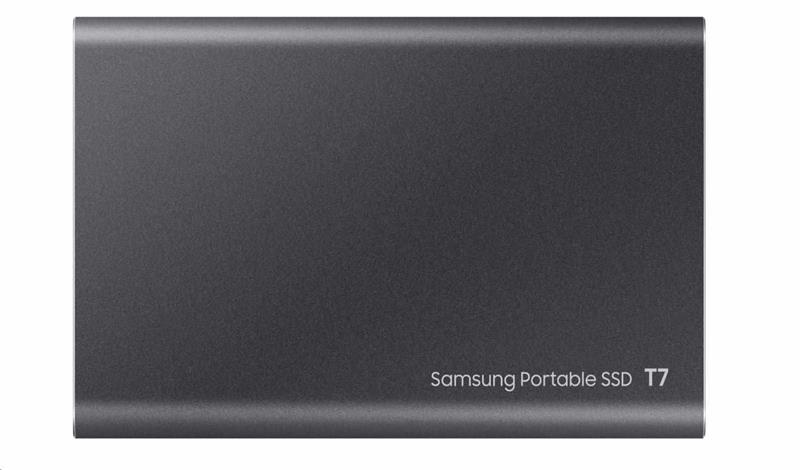 Samsung Portable SSD T7 1TB - externý SSD, USB 3.2 Gen2, titanová šedá