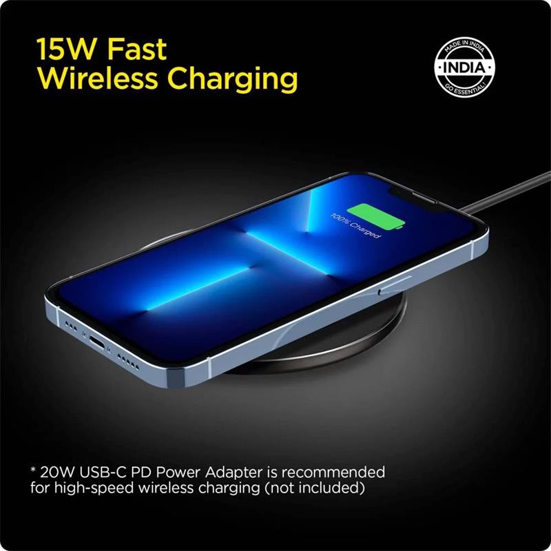 Spigen Essential ArcField Wireless Charger - Black