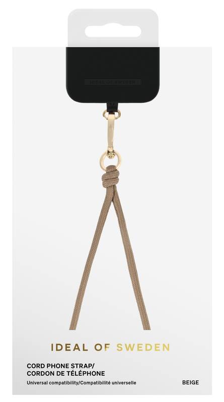 iDeal Cord Phone Strap Beige