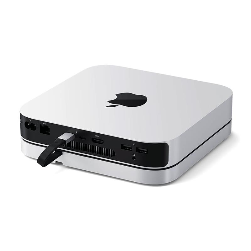 Satechi USB-C Stand & Hub pro Mac Mini/Studio - Silver