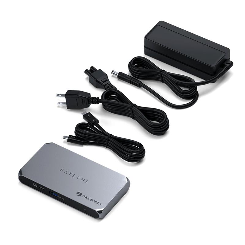 Satechi Thunderbolt 4 Slim Hub Pro - Space Gray Aluminium