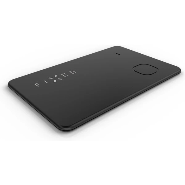 Fixed Tag Card Smart Tracker s podporou Find My, bezdrôtové nabíjanie, čierny
