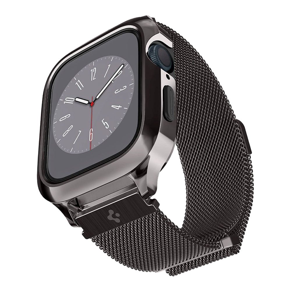 Spigen kryt Metal Fit Pro pre Apple Watch 7/8/9 45mm - Graphite