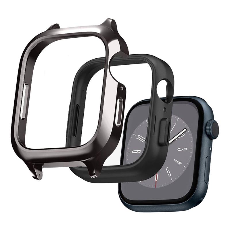 Spigen kryt Metal Fit Pro pre Apple Watch 7/8/9 45mm - Graphite
